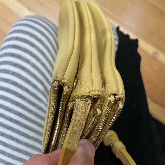 Large Celine Trio Bag in Pale Yellow - Picture 12 of 12